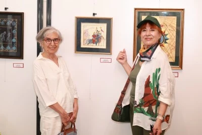 Minyat&uuml;r sanatının zarafeti Osmangazi&rsquo;de sergilendi 