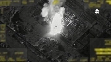 MİT, Suriye'de ter&ouml;r &ouml;rg&uuml;t&uuml; PKK/YPG'ye ait 23 hedefi imha etti