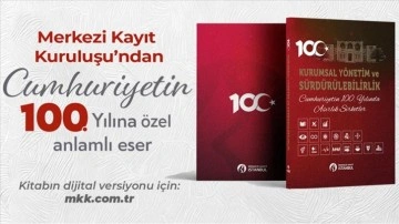 MKK'den Cumhuriyet'in 100. yıl d&ouml;n&uuml;m&uuml;ne &ouml;zel eser