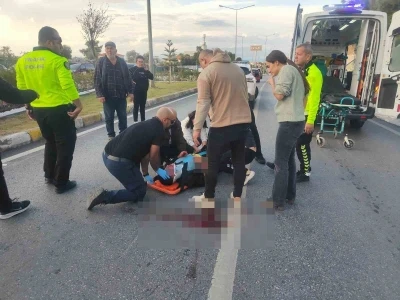 Motosiklet ref&uuml;je &ccedil;arptı: 1 &ouml;l&uuml;, 1 yaralı