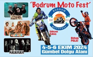 Motosiklet tutkunları Bodrum&rsquo;da buluşuyor
