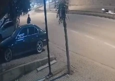 Bursa'da kontrolden &ccedil;ıkan motosiklet 30 metre s&uuml;r&uuml;klendi