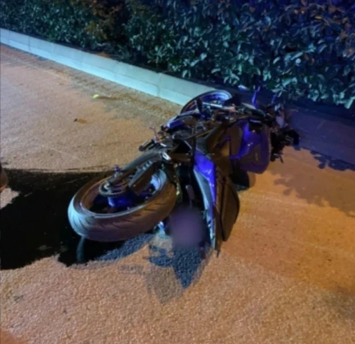 Motosikletin &ccedil;arptığı şahıs hayatını kaybetti
