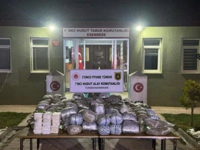 MSB: Hakkari hududunda 258,9 kilo uyuşturucu ele ge&ccedil;irildi