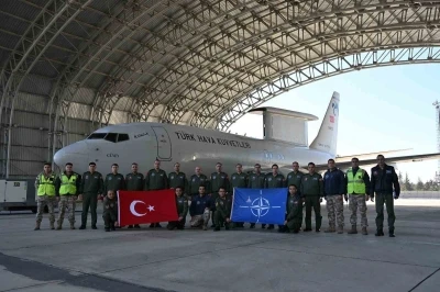 MSB: "Havadan İhbar Kontrol u&ccedil;ağı, 27 Ekim tarihinde NATO hava sahasında Romanya &uuml;zerinde g&ouml;rev u&ccedil;uşu icra etti"