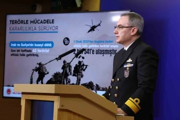 MSB: &ldquo;Suriye&rsquo;de etkisiz hale getirilen ter&ouml;rist sayısı bin 704&rsquo;e y&uuml;kselmiştir&rdquo;
