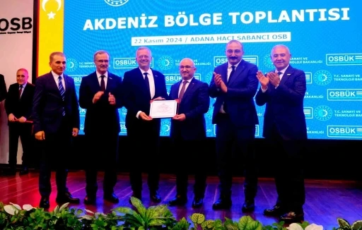 MTOSB, &rsquo;Yeşil OSB Belgesi&rsquo; almaya hak kazandı
