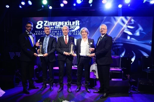 MTSO&rsquo;ya &rsquo;Yılın Hizmet Projesi&rsquo; &ouml;d&uuml;l&uuml;
