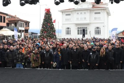 Mudanya Belediyesi&rsquo;nde yeni yıl buluşması