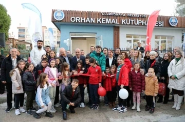 Mudanya Belediyesi Orhan Kemal K&uuml;t&uuml;phanesi a&ccedil;ıldı