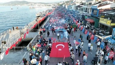 Mudanya'da 19 Mayıs Kutlamalarına geniş katılım 