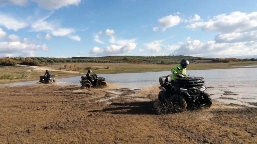 Mudanya&rsquo;da atv tutkunlarının off road heyecanı