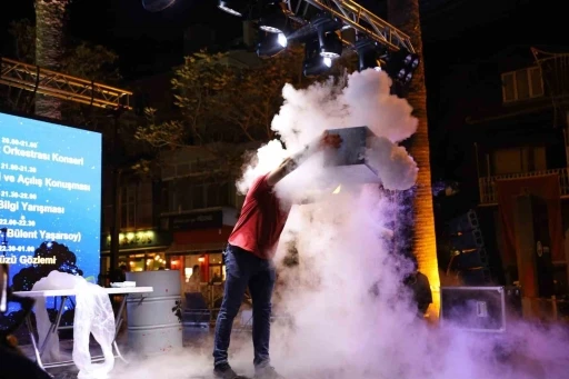 Mudanya&rsquo;da bilim dolu gece