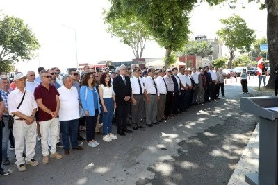 Mudanya'da kahraman Ş&uuml;kr&uuml; &Ccedil;avuş anıldı