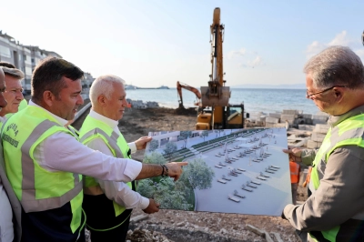 Mudanya İstasyon Caddesi B&uuml;y&uuml;kşehir&rsquo;le Yenileniyor