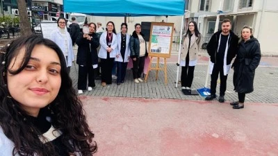 Mudanya &Uuml;niversitesi &ouml;ğrencileri sağlık i&ccedil;in seferber oldu