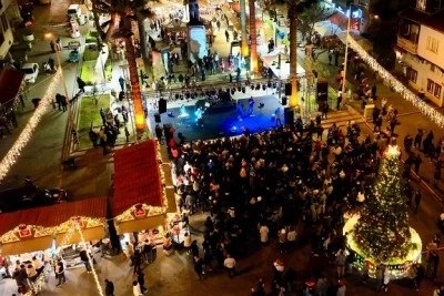 Mudanya Yeni Yıl Pazarı kapılarını a&ccedil;tı