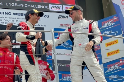 Mugello&rsquo;da Tek T&uuml;rk Pilot Barkın Pınar, Bayrağımızı Dalgalandırdı