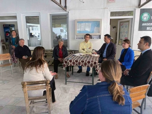 Muğla B&uuml;y&uuml;kşehir &uuml;reten k&ouml;yl&uuml;yle halk buluşmalarına başladı
