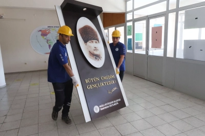 Muğla&rsquo;da Okullarda Yenileme &Ccedil;alışmaları S&uuml;r&uuml;yor