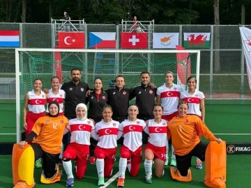 Muğlalı sporcuların da yer aldığı Kadın Hokey Milli Takımı Avrupa 5&rsquo;ncisi oldu
