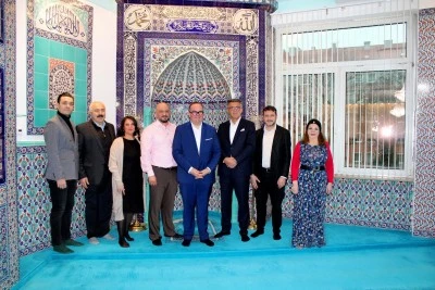 M&uuml;nih B&uuml;y&uuml;kşehir Belediye başkan adayından T&uuml;rklere ziyaret