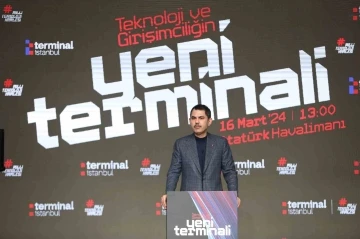 Murat Kurum Terminal İstanbul Tanıtım Toplantısı&rsquo;na katıldı: "B&uuml;y&uuml;kşehir&rsquo;in dijital d&ouml;n&uuml;ş&uuml;m ofisini burada konumlandıracağız"
