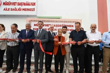 M&uuml;r&uuml;vvet Başdeğirmen Aile Sağlığı Merkezi dualarla a&ccedil;ıldı
