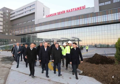 Muş: &ldquo;Samsun Şehir Hastanesi, 2025&rsquo;in ilk aylarında hizmete a&ccedil;ılacak&rdquo;
