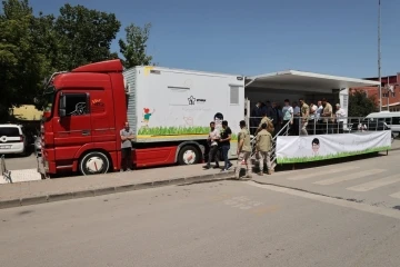 Muş&rsquo;ta &lsquo;Sağlık ve Sevgi Tırı&rsquo;nın tanıtımı yapıldı
