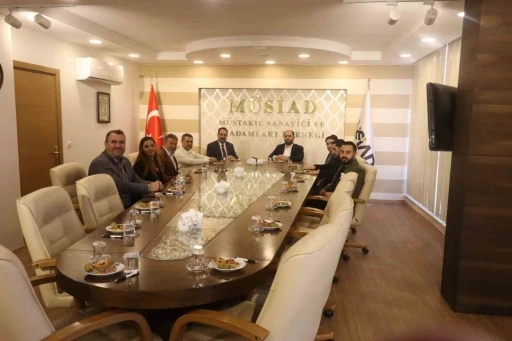 M&Uuml;SİAD&rsquo;da kent g&uuml;venliğindeki başarı ele alındı
