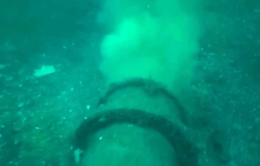 M&uuml;silajın yeniden g&ouml;r&uuml;ld&uuml;ğ&uuml; Marmara Denizi&rsquo;ne İBB tarafından deşarj edilen kanalizasyon g&ouml;r&uuml;nt&uuml;lendi
