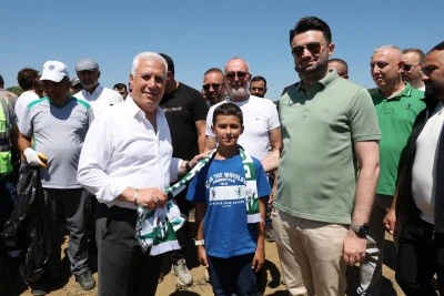 Mustafa Bozbey, Enes &Ccedil;elik ve Bursalılar'dan doğanın korunması i&ccedil;in seferberlik 