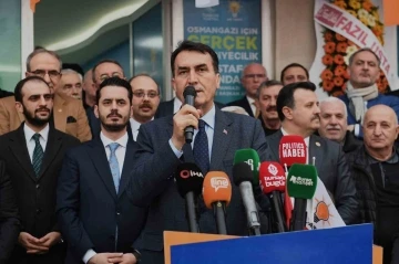 Mustafa D&uuml;ndar'ın se&ccedil;im ofisi a&ccedil;ılışına b&uuml;y&uuml;k katılım ger&ccedil;ekleşti 