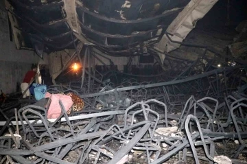 Musul&rsquo;daki d&uuml;ğ&uuml;n yangını faciasında 9 g&ouml;zaltı
