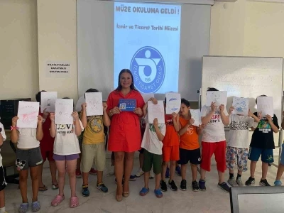 &rsquo;M&uuml;ze&rsquo; okullara gitti, ticaret tarihini anlattı
