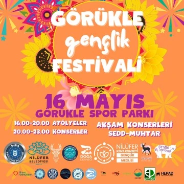 &nbsp;G&Ouml;R&Uuml;KLE GEN&Ccedil;LİK FESTİVALİ BAŞLIYOR