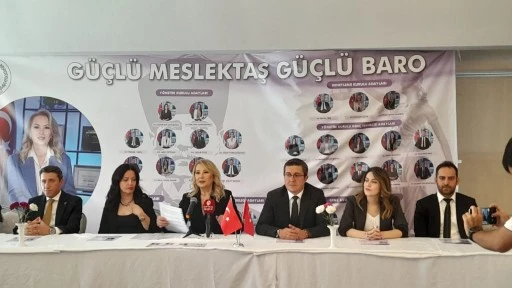 Sibel &Ouml;zbudak: &nbsp;&lsquo;Bursa Barosu&rsquo;nda itiraz değil &ccedil;&ouml;z&uuml;m makamı olmak i&ccedil;in adayız!'