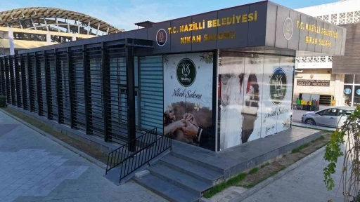Nazilli Belediyesi yeni Nikah Salonu hizmete a&ccedil;ıldı
