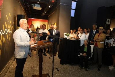 Nazım Hikmet'in &ouml;ğrencisi İbrahim Balaban&rsquo;ın eserleri Bursalılarla buluştu