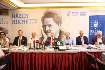 Nazım Hikmet yıl boyunca Bursa&rsquo;da anılacak