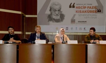 Necip Fazıl Kısak&uuml;rek Sempozyumu sona erdi
