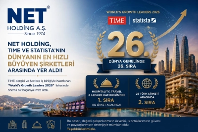 Net Holding&rsquo;e Uluslararası B&uuml;y&uuml;me &Ouml;d&uuml;l&uuml;