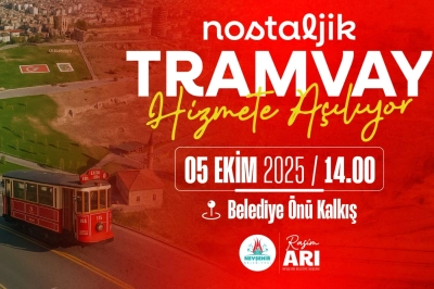 Nevşehir&rsquo;de nostaljik tramvay hizmete giriyor