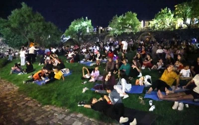 Nevşehir'de M&uuml;zik Eşliğinde B&uuml;y&uuml;leyici Gece