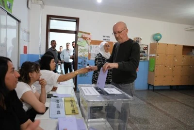 Nevşehir, Mustafapaşa'da 2 bin se&ccedil;men sandık başında