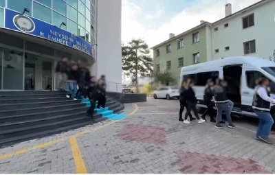 Nevşehir merkezli uyuşturucu operasyonunda 18 kişi tutuklandı