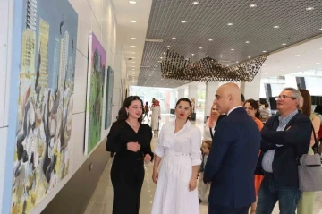 NEV&Uuml;&rsquo;den yıl sonu mezuniyet sergisi
