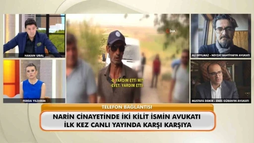 Nevzat Bahtiyar&rsquo;ın avukatı Ali Eryılmaz ve Enes G&uuml;ran&rsquo;ın avukatı Mustafa Demir, canlı yayında karşı karşıya geldi

