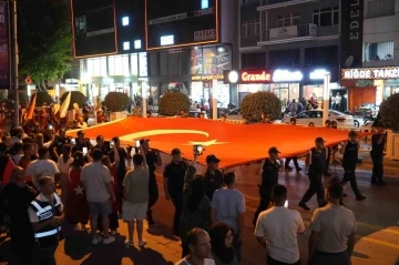 Niğde&rsquo;de 15 Temmuz fener alayı
